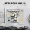 CORSAIR κουτί PC - Icue Link 3500x RGB Mid-tower - λευκό