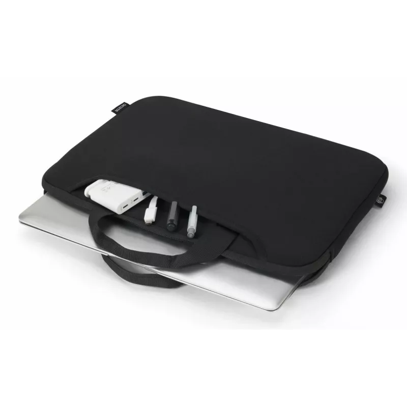 DICOTA Smart Sleeve One – θήκη notebook 15-16 ιντσών – μαύρο / ανακυκλωμένο υλικό jersey