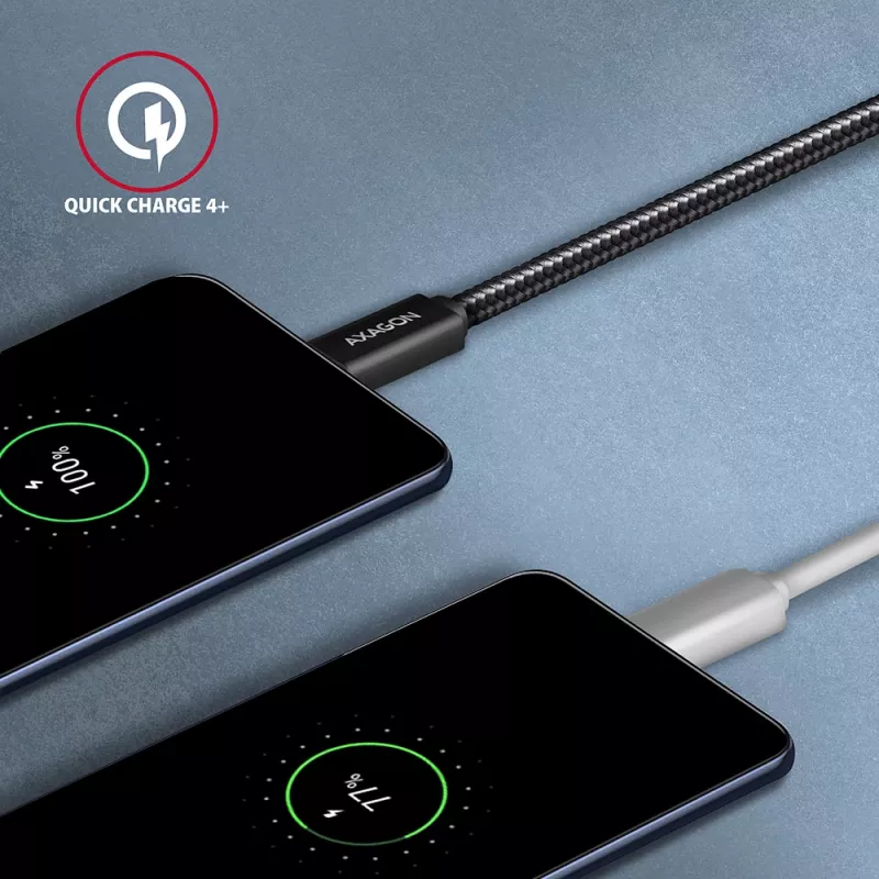 Καλώδιο Axagon BUCM32-CM15AB SPEED+ USB-C <> USB 20Gbps/100W 1,5 m