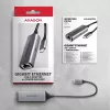 Προσαρμογέας Axagon ADE-TXPD USB-C Gigabit Ethernet με PD 100W