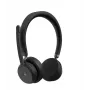 Lenovo Ασύρματο VoIP Headset Head-band Γραφείου/Call-Center Bluetooth Μαύρο