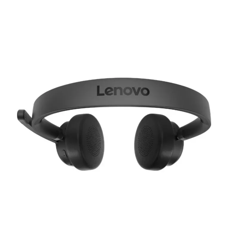 Lenovo Ασύρματο VoIP Headset Head-band Γραφείου/Call-Center Bluetooth Μαύρο