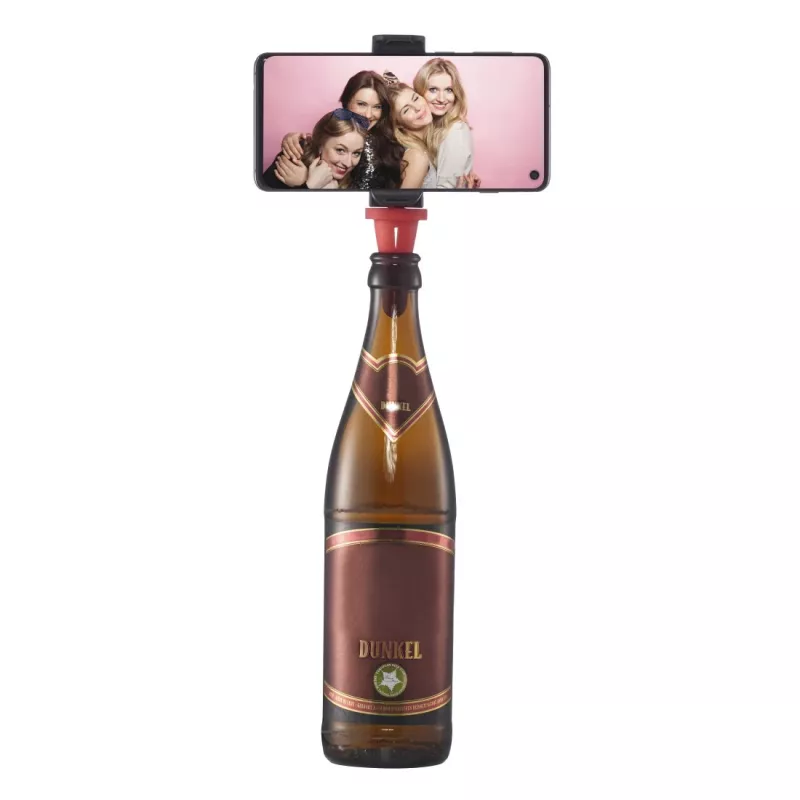 Hama Bottle Pod Fun Παθητική βάση Κινητό τηλέφωνο/Smartphone Μαύρο, Κόκκινο
