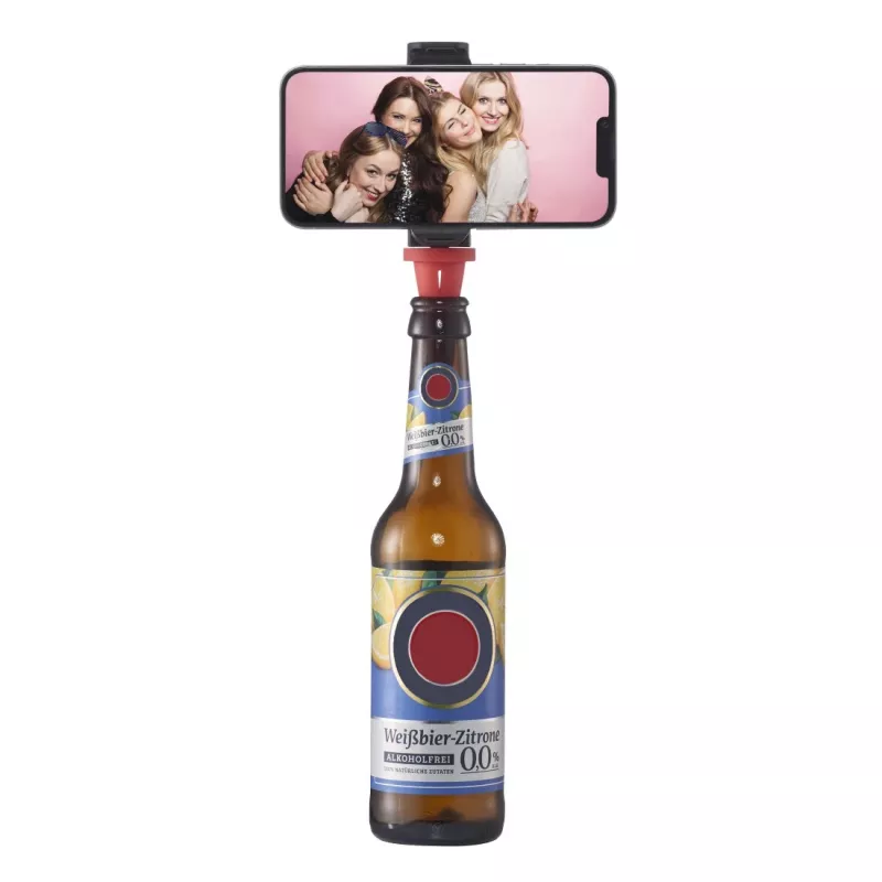 Hama Bottle Pod Fun Παθητική βάση Κινητό τηλέφωνο/Smartphone Μαύρο, Κόκκινο