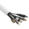 Hama 00220988 Οργανωτής καλωδίων Universal Κανάλι καλωδίων Λευκό 1 τεμ.