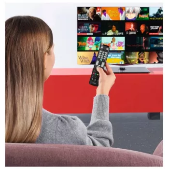 Hama 00221060 Τηλεχειριστήριο IR Wireless TV Κουμπιά