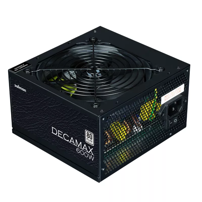 Zalman Decamax τροφοδοτικό 600 W ATX μαύρο