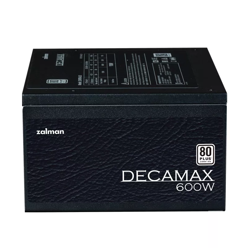 Zalman Decamax τροφοδοτικό 600 W ATX μαύρο