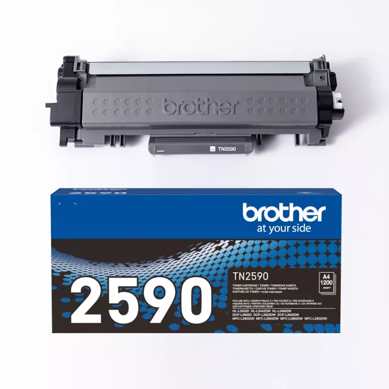 Brother TN-2590 Μελανοδοχείο 1 τεμ. Γνήσιο Μαύρο