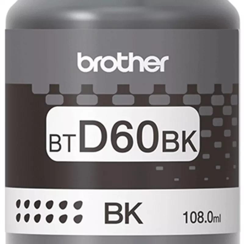 Brother BTD60BK Μελανοδοχείο Γνήσιο Extra (Super) High Yield Μαύρο