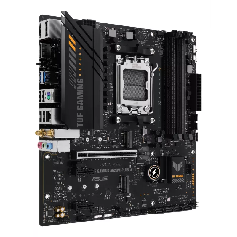 ASUS TUF GAMING A620M-PLUS WIFI AMD A620 Socket AM5 micro ATX