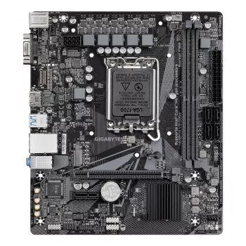 GIGABYTE H610M H V3 DDR4 Motherboard - Υποστηρίζει Intel Core 14ης γενιάς CPUs, 4+1+1 Hybrid Phases Digital VRM, έως 3200 MHz DDR4, 1x PCIe 3.0 M.2, GbE LAN, USB 3.2 Gen 1