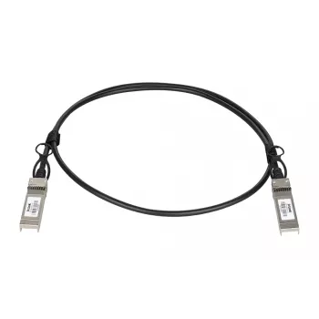 D-Link DEM-CB100S28 Καλώδιο InfiniBand/οπτικών ινών 1 m SFP28 μαύρο ασημί