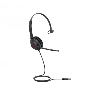 Yealink UH35 Mono Teams USB-A ακουστικό, ενσύρματο, 20 - 20000 Hz, γραφείο/callcenter, 96,5 g, ακουστικό, μαύρο