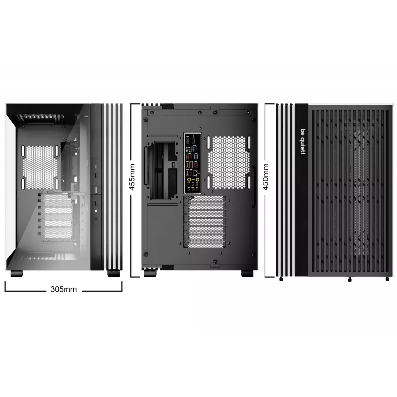 be quiet LIGHT BASE 600 DX μαύρο Midi Tower