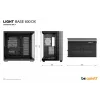 be quiet LIGHT BASE 600 DX μαύρο Midi Tower