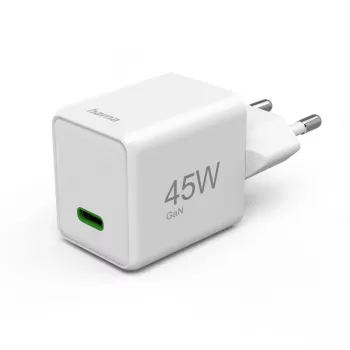 Hama 00201983 φορτιστής για φορητές συσκευές headset, laptop, powerbank, smartphone, tablet λευκό AC ταχεία φόρτιση εσωτερικού χώρου