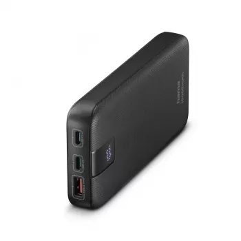 Hama 00201718 powerbank πολυμερών λιθίου (LiPo) 10000 mAh ανθρακί
