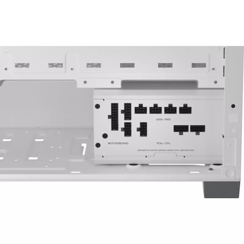 CORSAIR τροφοδοτικό - Rm750x Shift 80 Plus Gold πλήρως modular ATX - λευκό