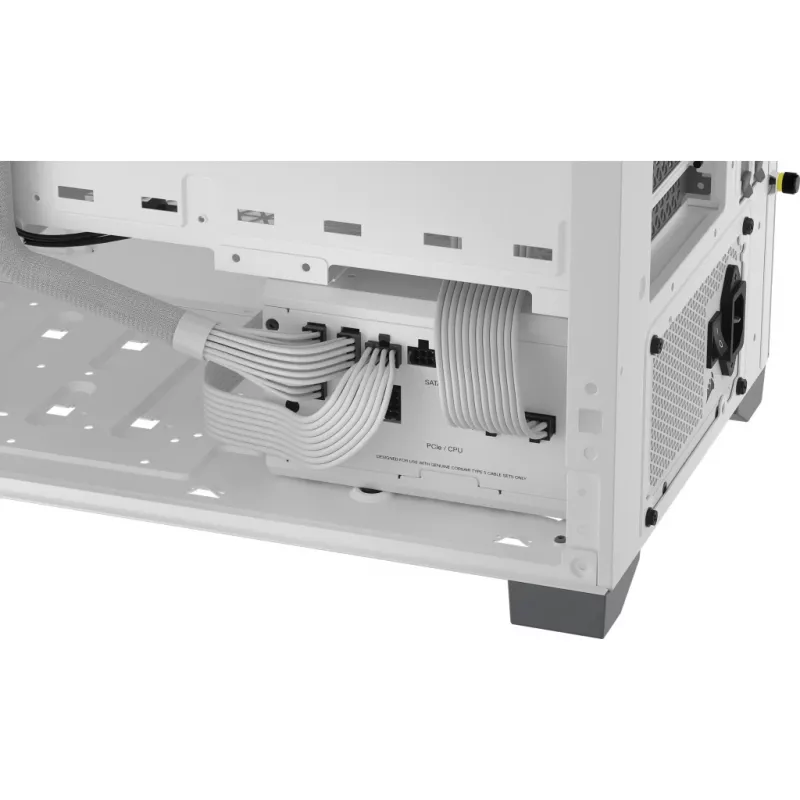 CORSAIR τροφοδοτικό - Rm750x Shift 80 Plus Gold πλήρως modular ATX - λευκό