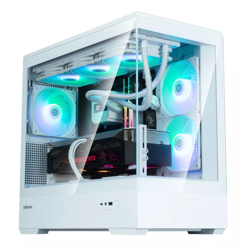 Zalman P30 V2 Mini Tower Λευκό