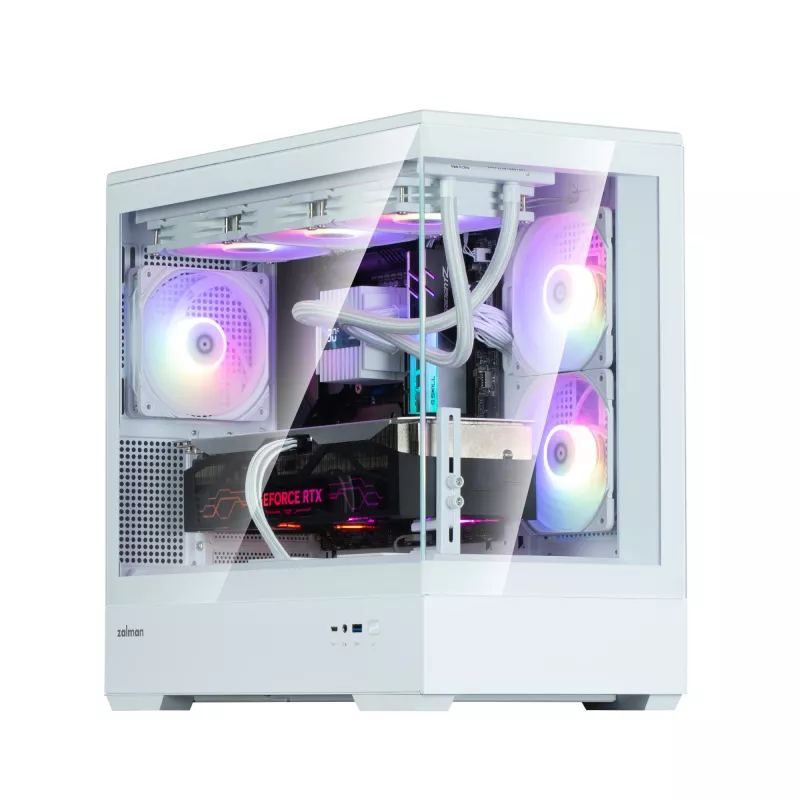 Zalman P30 V2 Mini Tower Λευκό