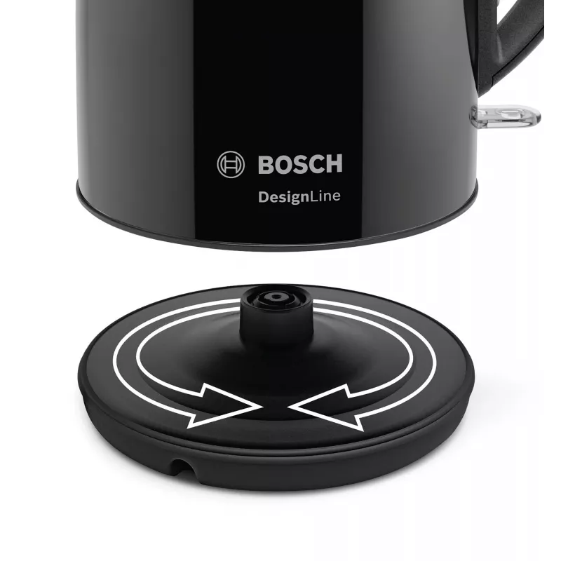 Bosch TWK3P423 Βραστήρας 1,7 l 2400 W μαύρο