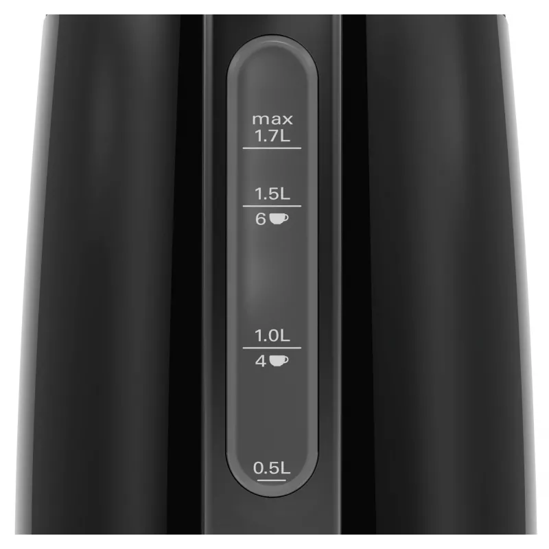 Bosch TWK3P423 Βραστήρας 1,7 l 2400 W μαύρο