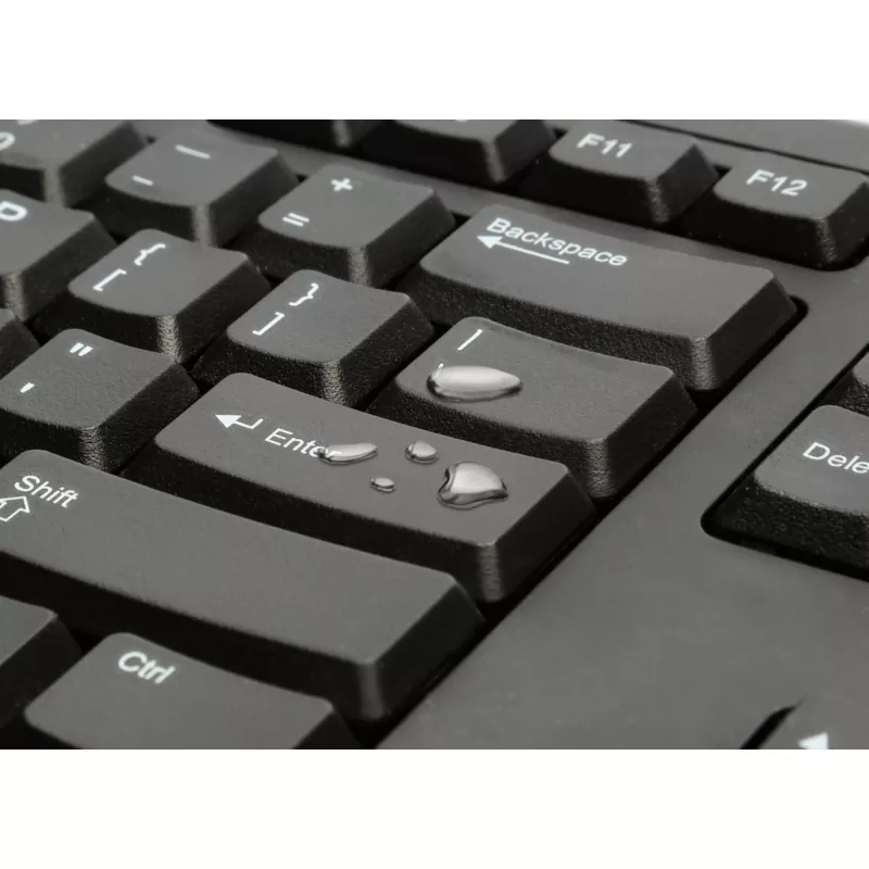 Kensington K63727WW, Πλήρους μεγέθους (100%), Ενσύρματο, USB, Μεμβράνη, QWERTY, Μαύρο