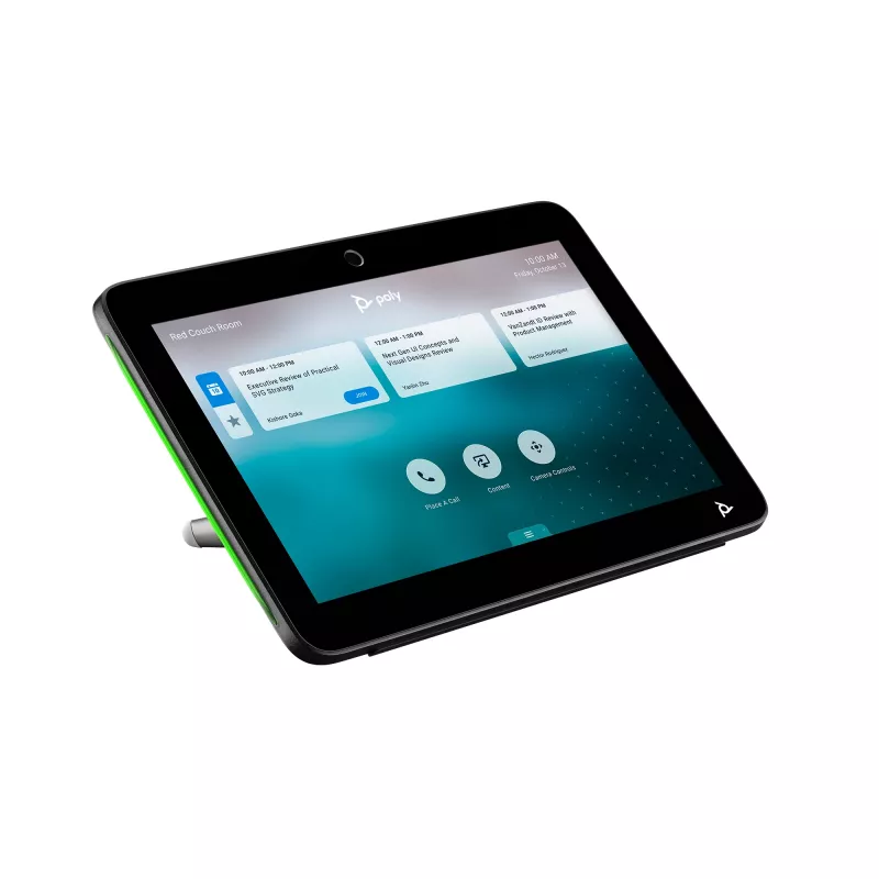 HP Poly TC10 Touch Controller, Μαύρο, 1280 x 800 Pixel, 260 mm, 184 mm, 64 mm, 1,27 kg