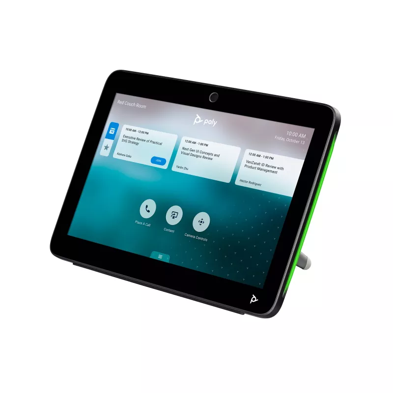 HP Poly TC10 Touch Controller, Μαύρο, 1280 x 800 Pixel, 260 mm, 184 mm, 64 mm, 1,27 kg