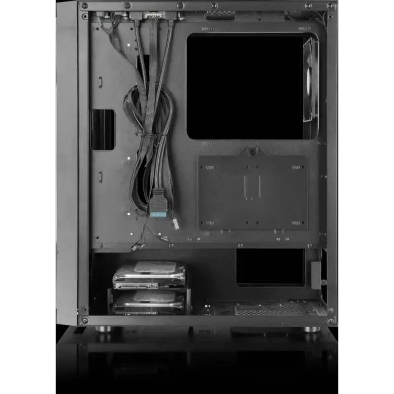 Θήκη THERMALTAKE Mid Tower - The Tower 600 - μαύρο