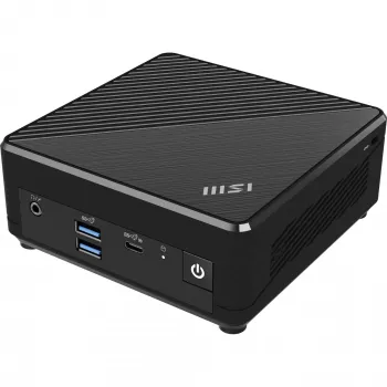 MSI Cubi N ADL S-078EU Intel® N N100 4 GB DDR4-SDRAM 128 GB SSD Windows 11 Pro Mini-PC μαύρο