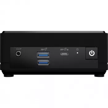 MSI Cubi N ADL S-078EU Intel® N N100 4 GB DDR4-SDRAM 128 GB SSD Windows 11 Pro Mini-PC μαύρο
