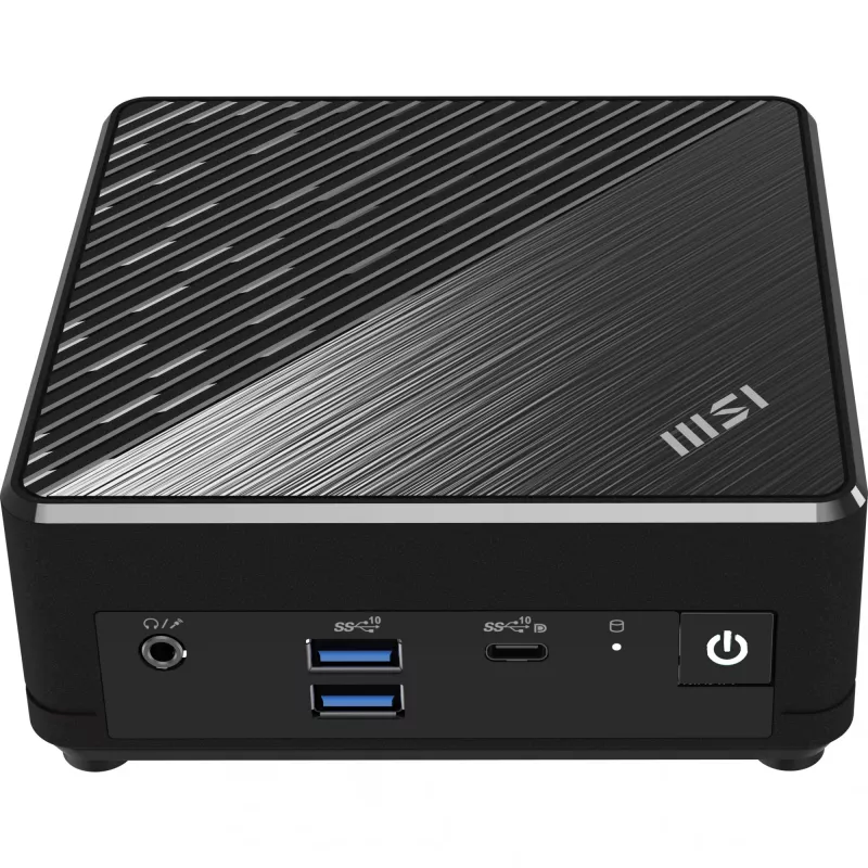 MSI Cubi N ADL S-078EU Intel® N N100 4 GB DDR4-SDRAM 128 GB SSD Windows 11 Pro Mini-PC μαύρο