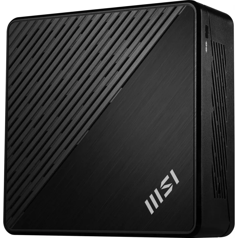 MSI Cubi N ADL S-078EU Intel® N N100 4 GB DDR4-SDRAM 128 GB SSD Windows 11 Pro Mini-PC μαύρο