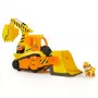 Rubble & Crew, Bark Yard Deluxe Bulldozer όχημα κατασκευής παιχνίδι με φώτα, ήχους & φιγούρα Rubble, παιδικό παιχνίδι για αγόρια και κορίτσια από 3 ετών