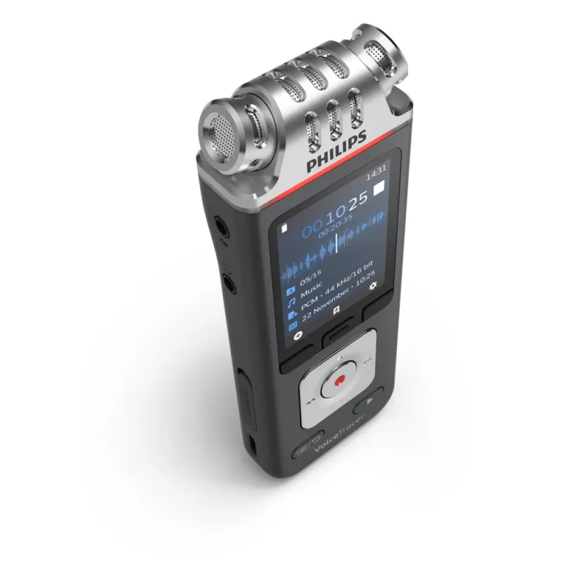 Philips VoiceTracer μαύρο, γκρι
