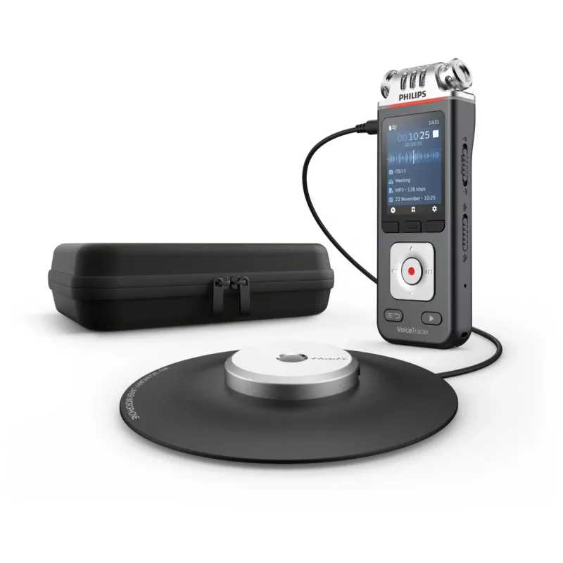 Philips VoiceTracer μαύρο, γκρι