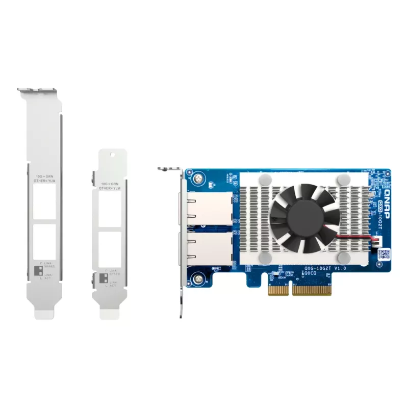 QNAP QXG-10G2T Κάρτα δικτύου Εσωτερική Ethernet 10000 Mbit/s