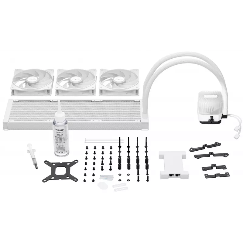 be quiet LIGHT LOOP 360mm λευκό Υδρόψυξη επεξεργαστή All-in-One 12 cm 1 τεμ.