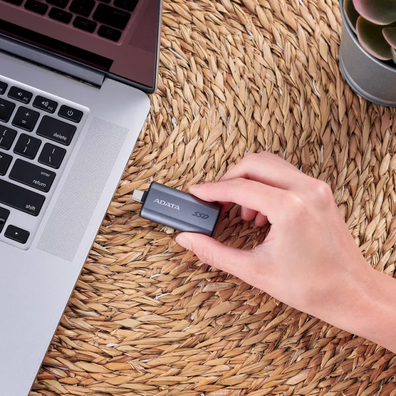 ADATA SC750 2 TB USB Type-C 3.2 Gen 2 (3.1 Gen 2) Γκρι