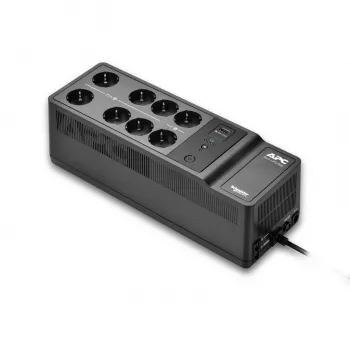 APC Back-UPS, 500VA/300W Επιδαπέδια/επίτοιχη τοποθέτηση, 230V, 8x πρίζες Schuko CEE 7/3, θύρα USB Type-A, μπαταρία αντικαθιστώμενη από τον χρήστη