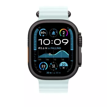 APPLE 49 mm Ice Blue Ocean Band επέκταση – Black Titanium Finish