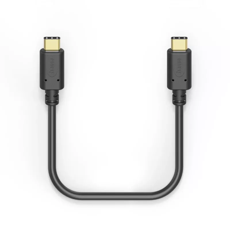 Hama 00201591 Καλώδιο USB USB 2.0 1.5 m USB-C Μαύρο