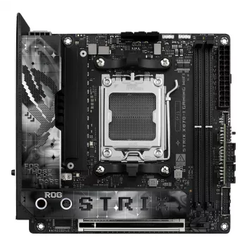 Μητρική ASUS ROG STRIX X870-I GAMING WIFI mini ITX · AMD X870 · Socket AM5 · DDR5 · 2 DIMM · Wi‑Fi 7 · Bluetooth 5.4