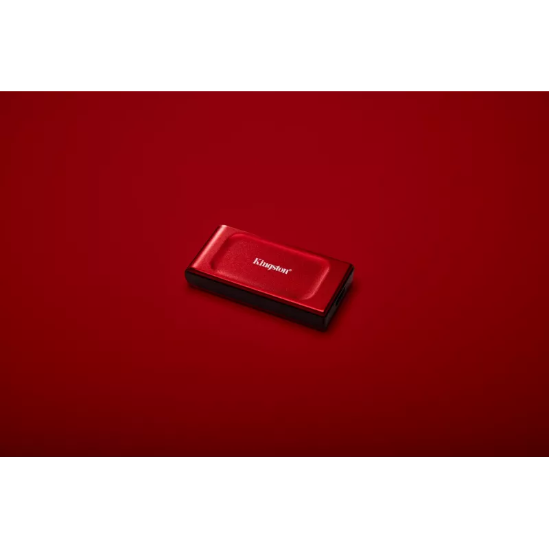 Kingston Technology 2TB XS1000 Κόκκινο Εξωτερικός USB 3.2 Gen 2 Φορητός Solid-State-Drive