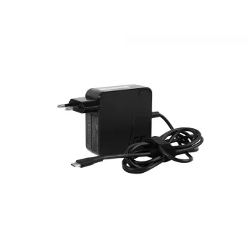 GREEN CELL τροφοδοτικό/αντάπτορας universal 65W μαύρο