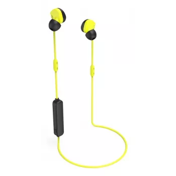 Hama Freedom Athletics II ακουστικά ασύρματα γάντζος αυτιού, In-Ear αθλητικά Bluetooth μαύρο, κίτρινο