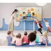 Techly ICA-TR68MW βάση/stand TV 2.54 m (100 ίντσες) μαύρη